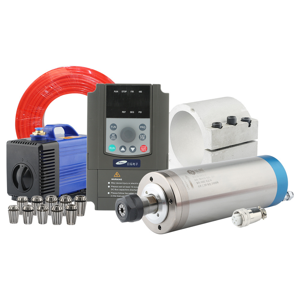 2.2Kw Water Cooled Spindle Kit Vfd - Kit de Router CNC 2.2kw ER20