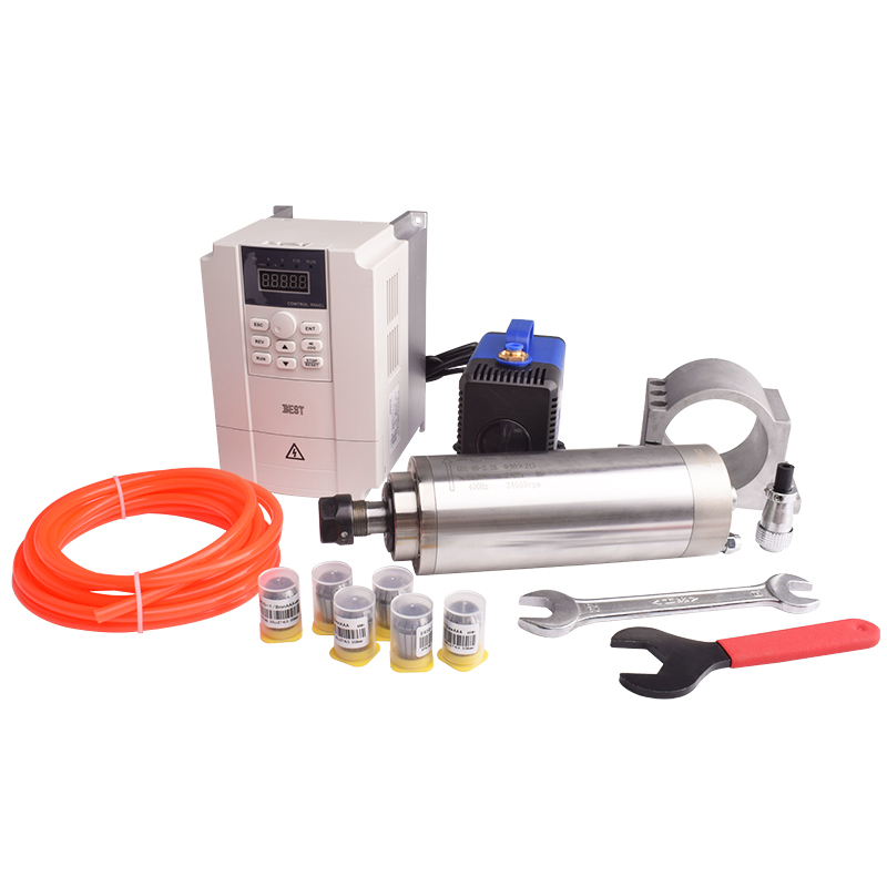 Husillo GDZ de alta velocidad  - 2.2Kw Water Cooled Spindle Kit Vfd reseña y precio