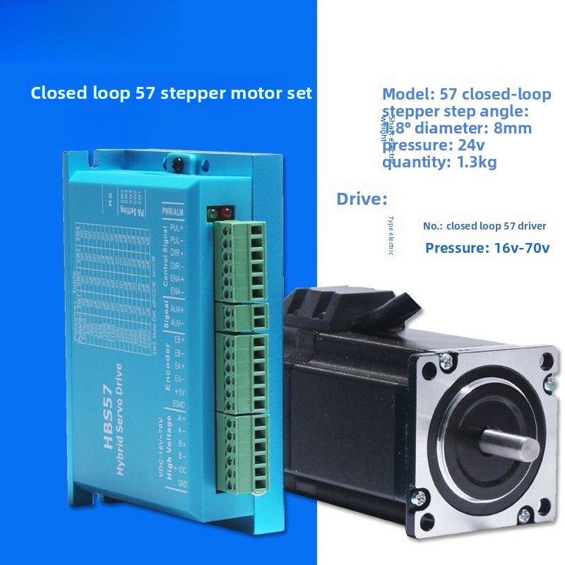 Motor paso a paso de circuito  - Nema 23 Closed Loop Stepper Motor Driver Kit reseña y precio