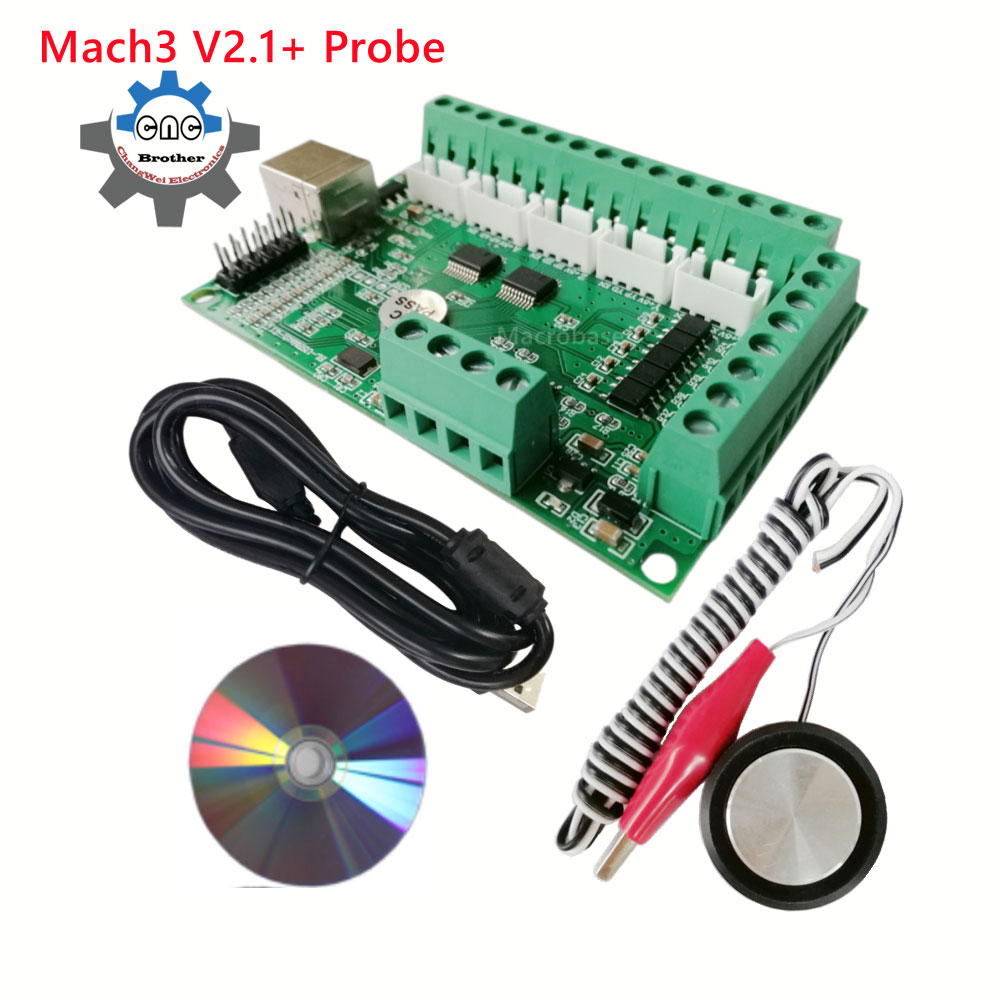 Tarjeta de Interfaz Mach3 CNC  - 5 Axis Cnc Breakout Board Interface Mach3 reseña y precio