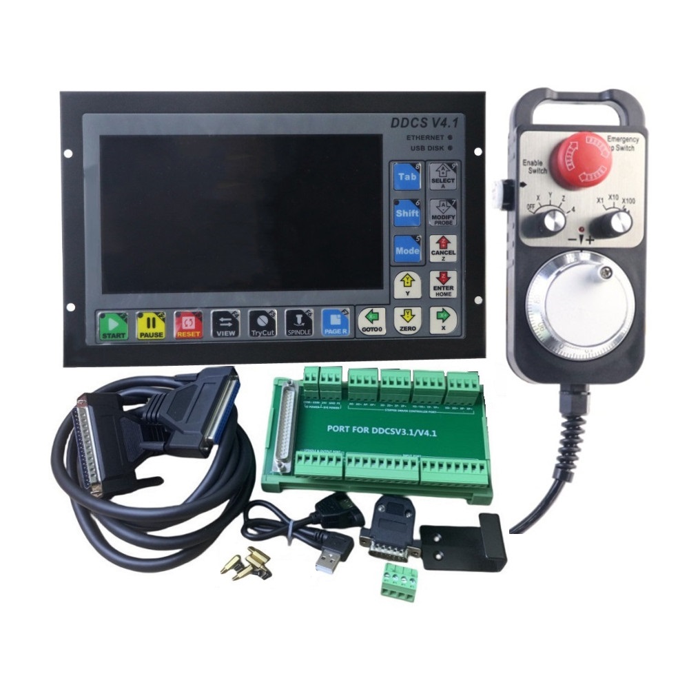 Kit de Controlador de Movimien - Ddcs V4.1 4 Axis Cnc Offline Controller reseña y precio